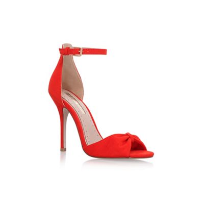 Red 'Sara' high heel sandals